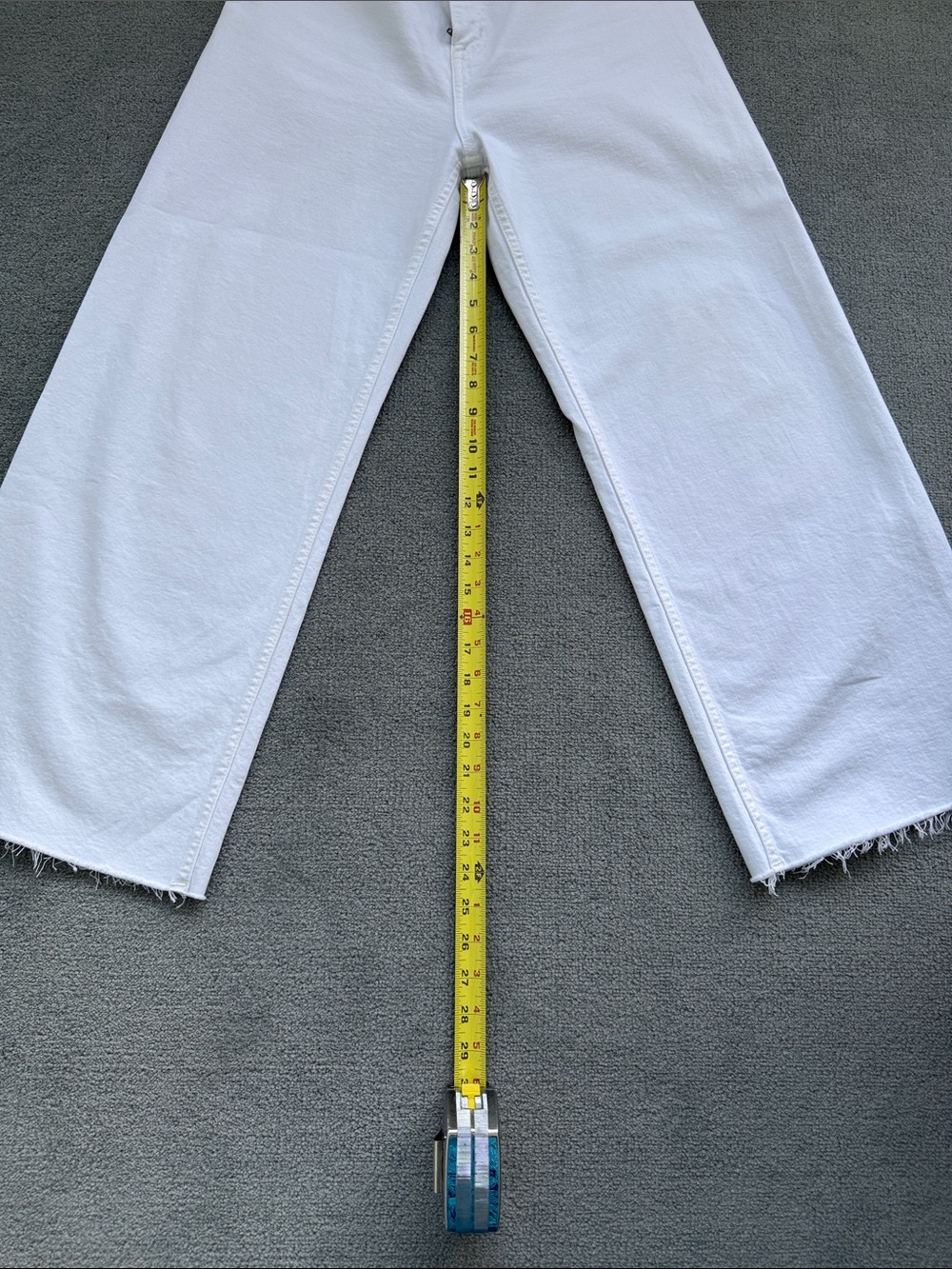 pistola White Ankle Crop Jeans - Picture 6 of 10